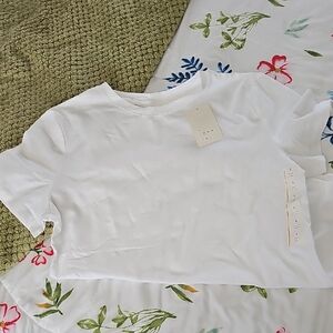 a new day Women's White Short Sleeve Tee